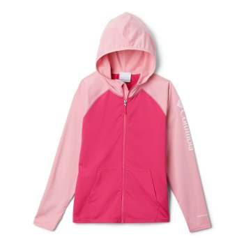 Columbia Sandy Shores Full-Zip, Sudaderas Con Capucha Rosas Morados Para Niño | 859431-YLK